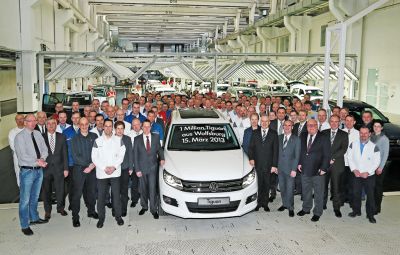 VW Tiguan - 1 milion Wolfsburg