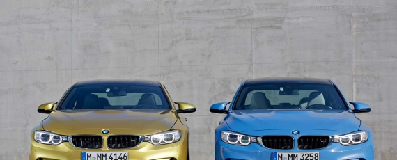 Noile BMW M4 Coupe şi M3 Sedan (01)