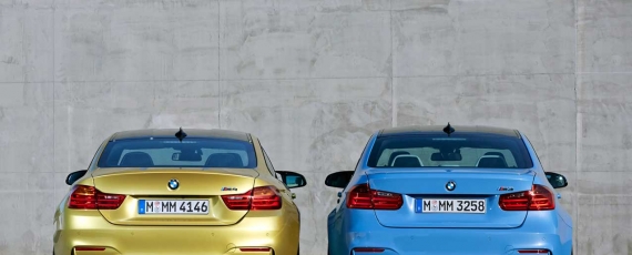 Noile BMW M4 Coupe şi M3 Sedan (02)