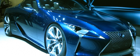 Lexus Opal Blue LF LC