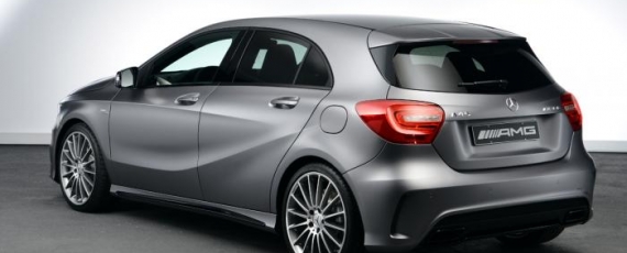 Mercedes A45 AMG - spate