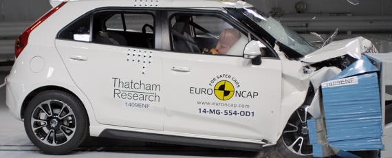 MG3 - rezultate Euro NCAP 2014