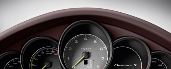 Porsche Panamera 2013 - cadranele de bord