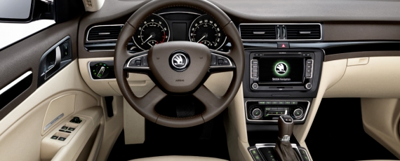 Noua Skoda Superb 2013 - interior